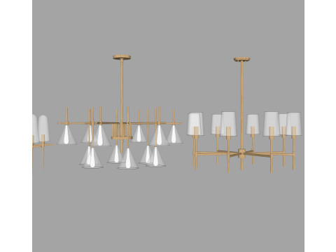 Chandelier combination 3D Модель