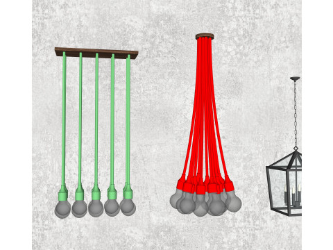 Chandelier combination 3D Модель