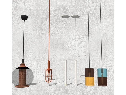 Chandelier combination 3D Model
