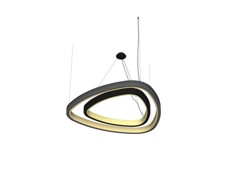 Chandelier combination 3D Model