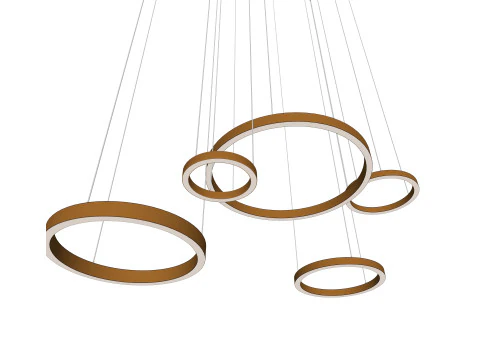 Chandelier combination 3D Model