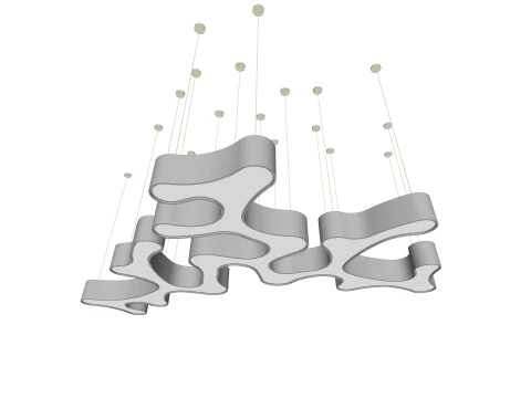 Chandelier combination 3D Model