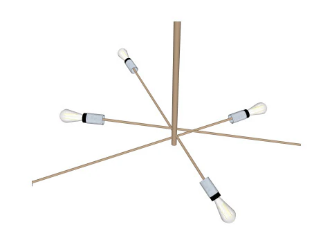 Chandelier combination 3D Model