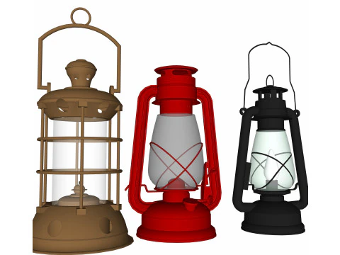 Chandelier combination 3D Model
