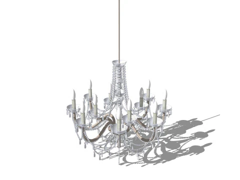 Chandelier combination 3D Model