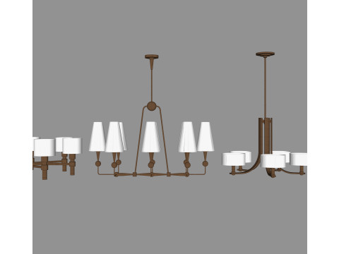 Chandelier combination 3D Модель