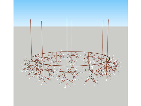 Chandelier combination 3D Модель