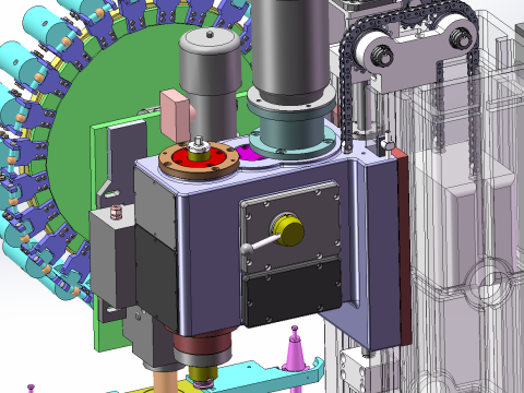 XH5632 machine tool sw18 editable 3Dモデル