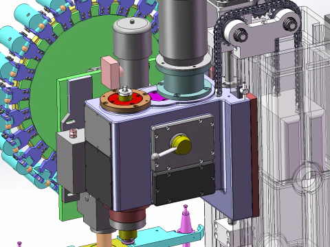 XH5632 machine tool sw18 editable 3D Model