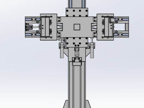 Three-axis clamping machine sw22 editable 3D 模型
