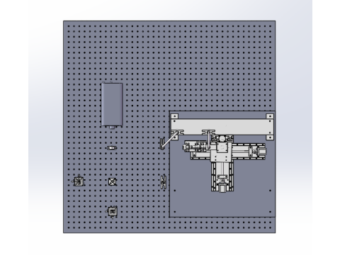 Optical experiment platform sw23 editable 3D Model
