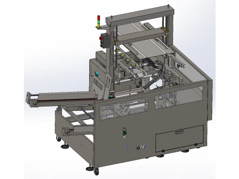 High speed unboxing machine sw18 editable 3D Model