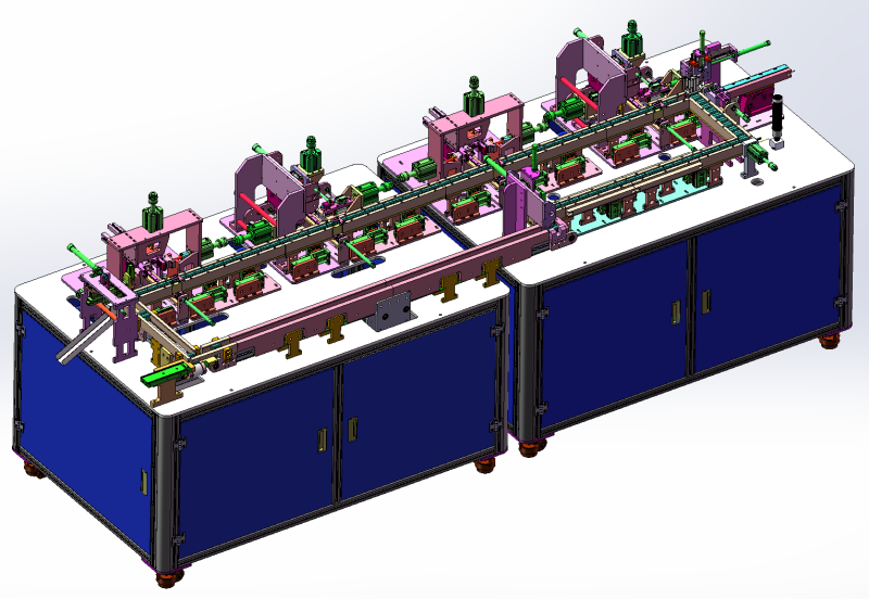 PE8-6 assembly machine sw18 editable 3D Модель .c4d .max .obj .3ds .fbx .stl .blend 