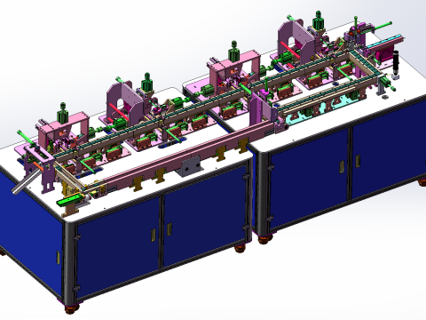 PE8-6 assembly machine sw18 editable 3D Model