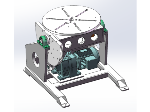 Laser processing machine sw21 editable Model 3D