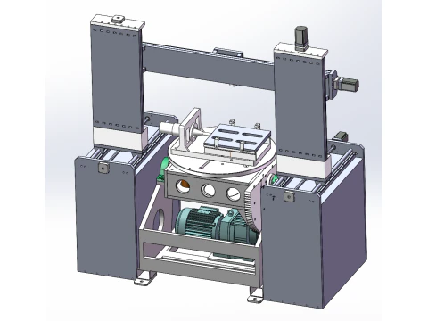 Laser processing machine sw21 editable 3D Model