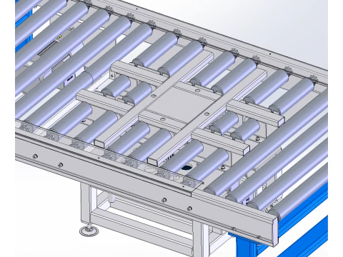 Jacking rotary drum line sw22 editable 3D Model