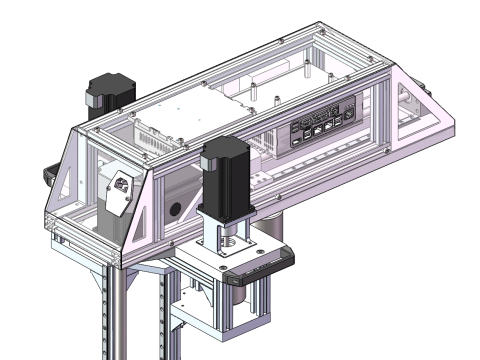 Ultrasonic nondestructive scanner 3D Model