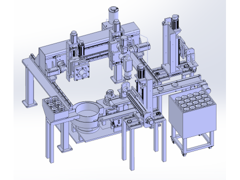 Valve seat cladding machine sw20 editable 3D Модель