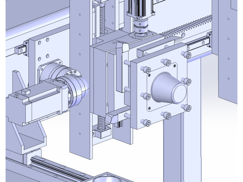 Valve seat cladding machine sw20 editable 3D Модель