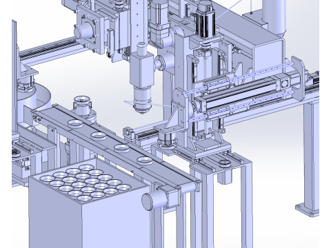 Valve seat cladding machine sw20 editable 3D Модель