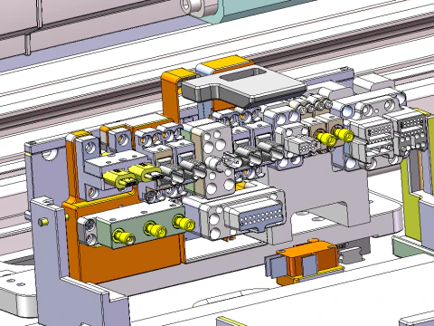Automotive interface test equipment 3D Model