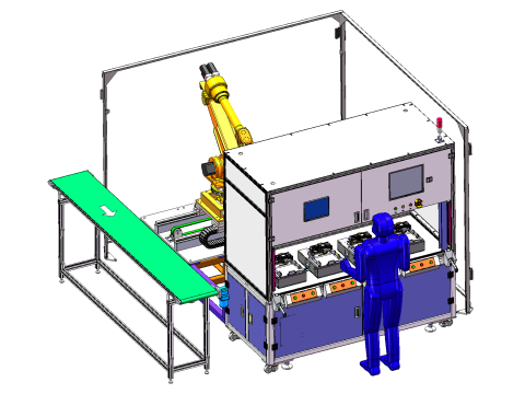 Automotive interface test equipment 3D मॉडल