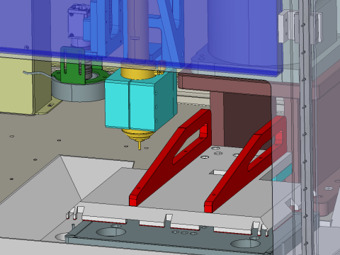 Automobile parts polishing machine 3D 模型