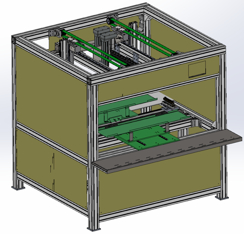 Serial return EL detection equipment 3D Model .c4d .max .obj .3ds .fbx .stl .blend 