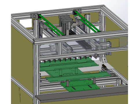 Serial return EL detection equipment 3D Model