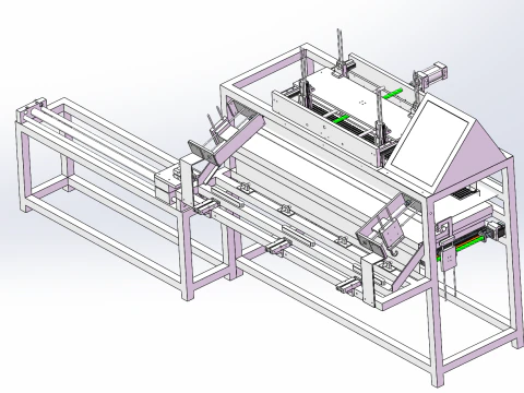 रबर रिंग थर्मल प्रेस 3D मॉडल