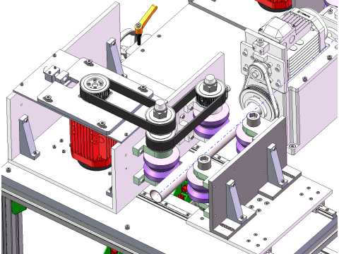 Magnetic grinder Model 3D