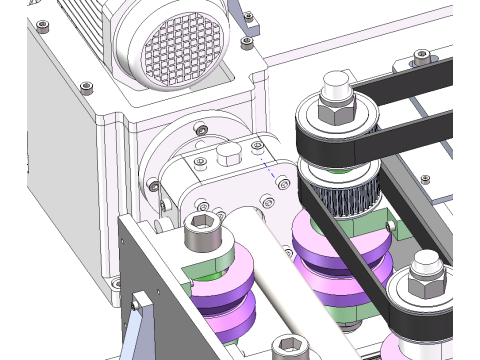 Magnetic grinder Model 3D