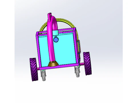 Portable solar cell probe testing equipment 3D Model