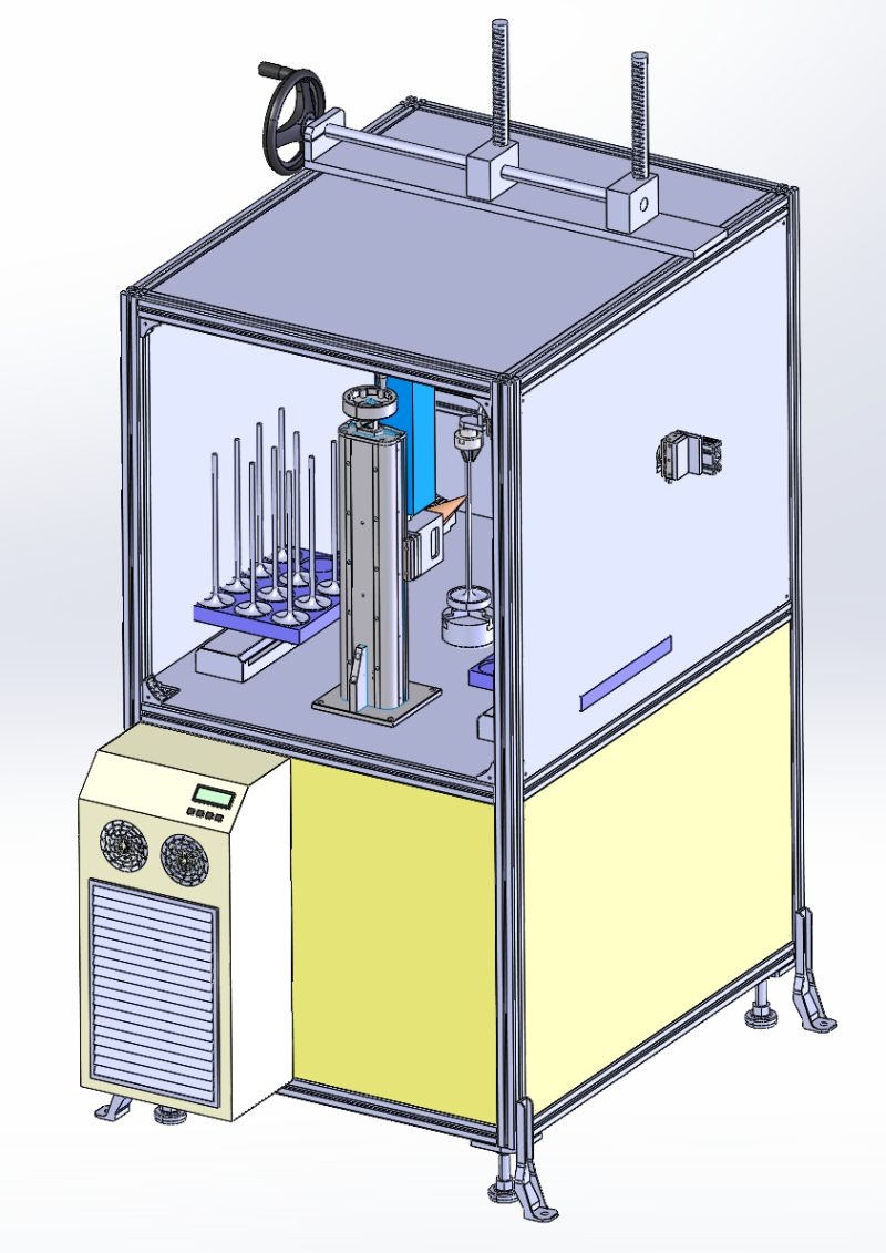 20w laser marking machine Model 3D .c4d .max .obj .3ds .fbx .stl .blend 