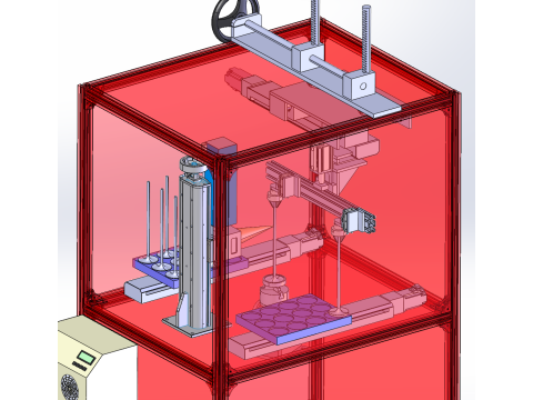 20w laser marking machine Model 3D