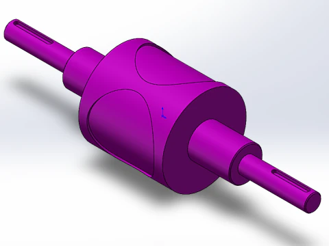 Fully automatic dumpling skin machine 3D Model