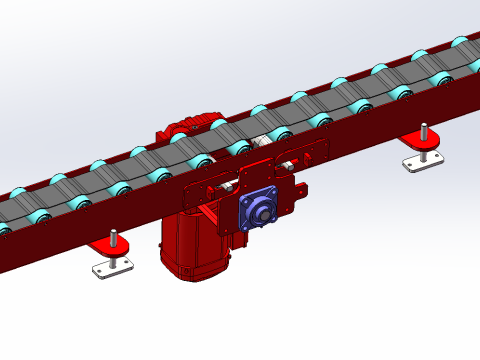 Single-piece shunt assembly line 3D 模型