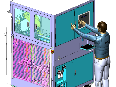 Dynamic feeder Model 3D