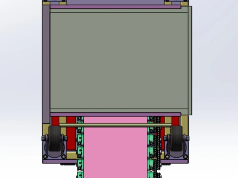 Falling leaf cleaning cart 3D Model
