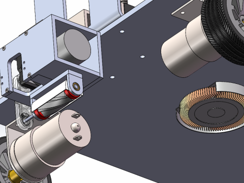 Derusting and polishing trolley 3D Model