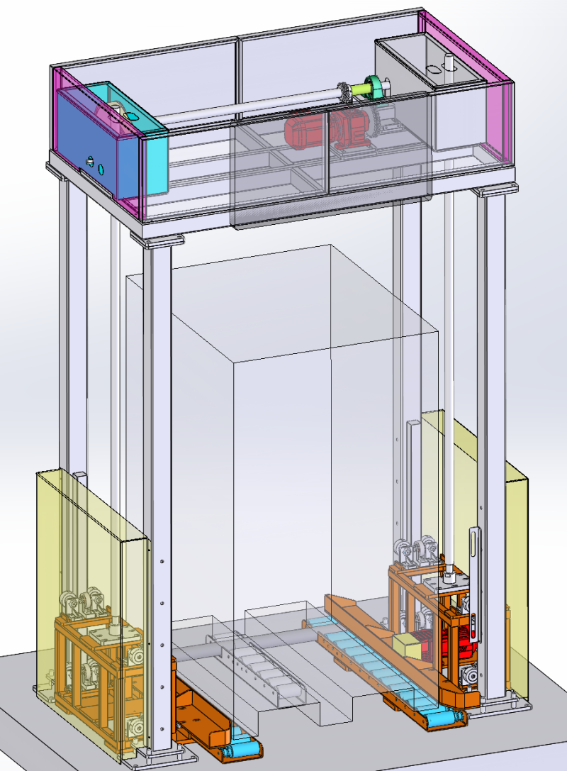Diniu elevator Modelo 3D .c4d .max .obj .3ds .fbx .stl .blend 
