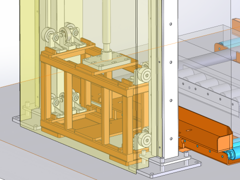 Diniu elevator Modelo 3D