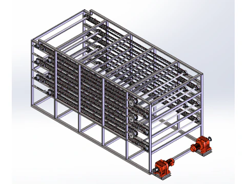 Цепная сушилка 3D Модель
