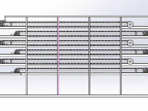 Chain dryer 3D Model