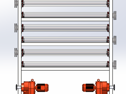 Chain dryer 3D 모델