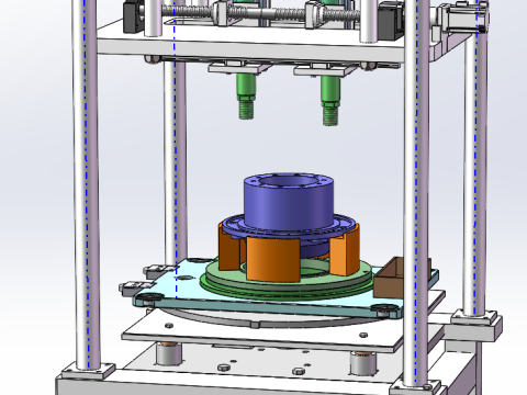 Bolt pressing machine 3D मॉडल