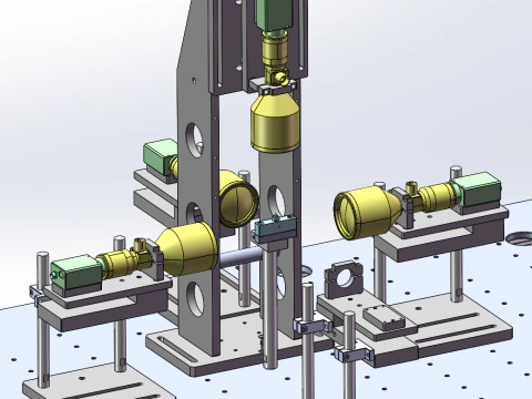AOI testing machine 3D Model