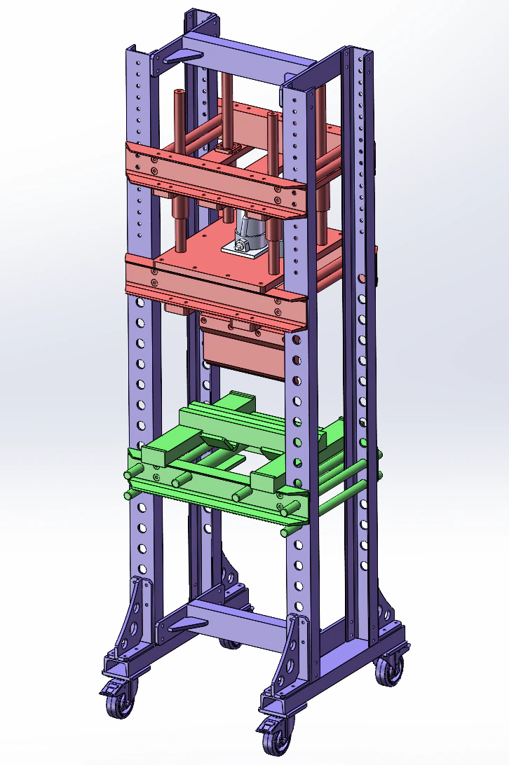 10-ton hydraulic bending machine 3D Model .c4d .max .obj .3ds .fbx .stl .blend 