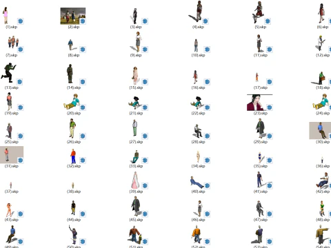 Profesjonalny model SU o charakterze charakterowym Model 3D